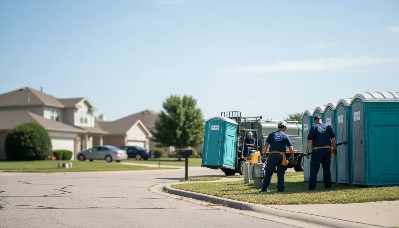 Porta Potty Rental in Flat Rock, IN near me